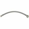 THEWORKS® SS Toilet Line - 3/8" OD x 7/8" Brass Nut x 12" -Hoses & Tubes Sales 2022 VA1 SL126
