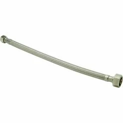 Zurn Z8860-XL-16-SS Faucet Supply 3/8 In. Compression X 1/2 In. F.I.P. X 16 In. - Braided SS